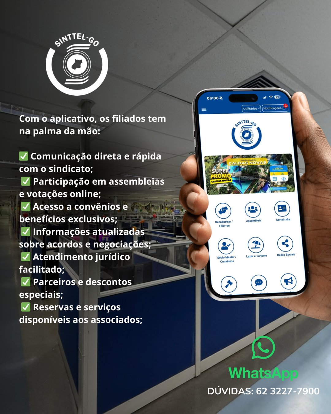 Assembleia BCC do SINTTEL-GO