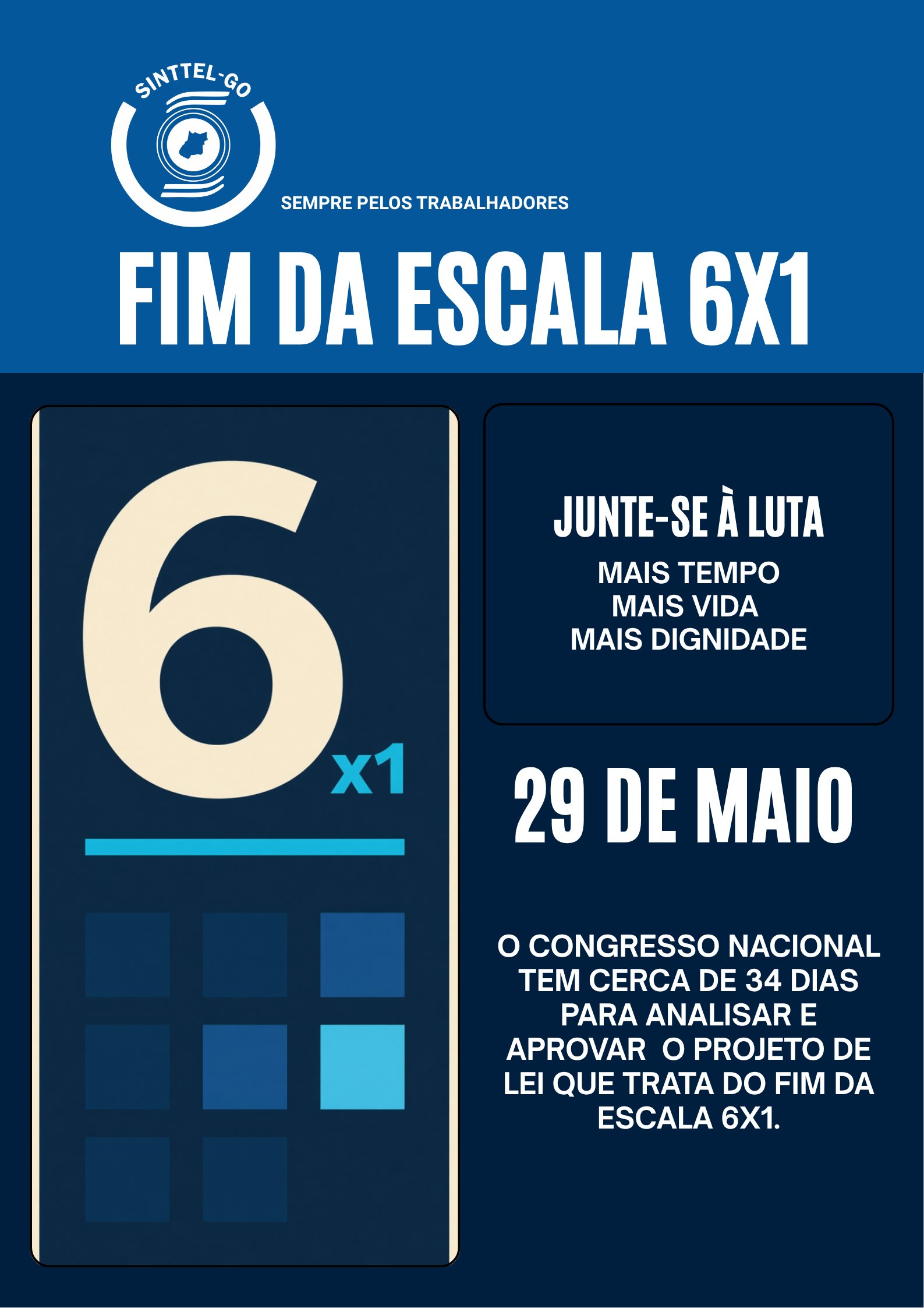 Revista Trabalhadores - Fim da Escala 6x1