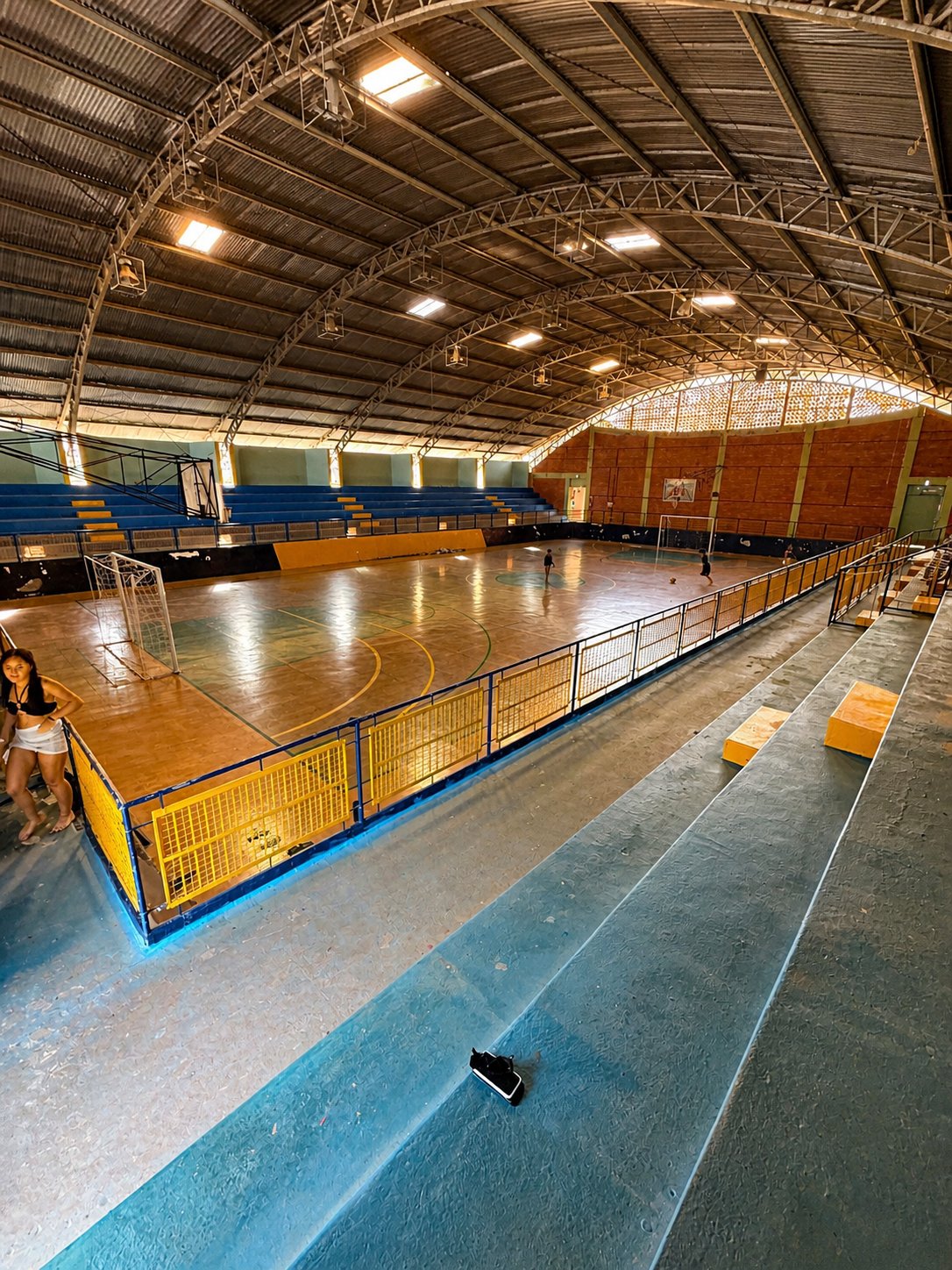 Ginásio poliesportivo coberto