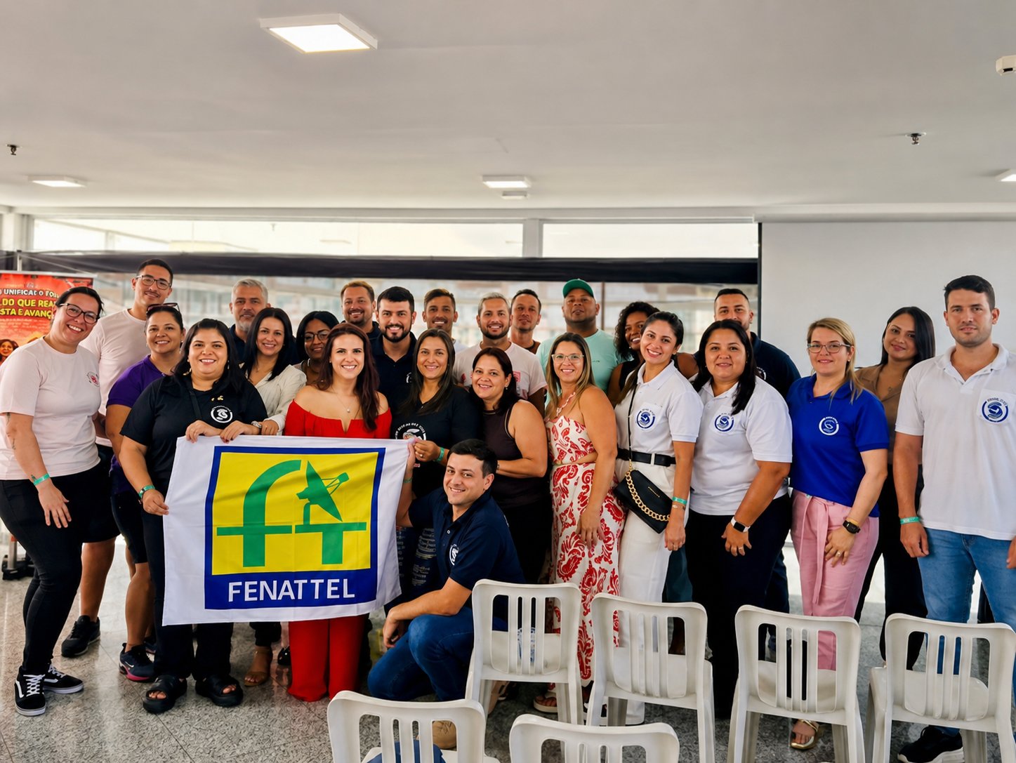 Banner do evento: Quem luta constrói o futuro